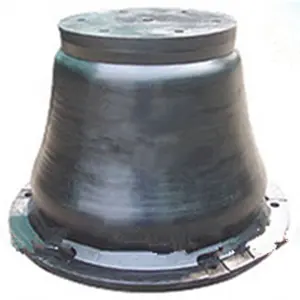 high perfomance CONE type marine dock rubber fender products with panel