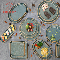 Plat à sauce en porcelaine olive à prix abordable pour sushi - Vaisselle de restaurant de haute qualité au design moderne avec logo personnalisé pour usage professionnel
