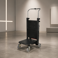 Nouveau chariot électrique monte-escaliers YCMG 250 kg, robuste, en acier inoxydable, avec frein automatique et batterie au lithium, pour meubles et appareils électroménagers