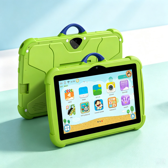 Export 7inch Kids Tablet Pc Android Foreign Wholesale Direct Supply 7 Inch Drop-proof Children's Tablet Screen Cross-border