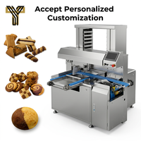 Machine industrielle électrique commerciale automatique en acier inoxydable pour l'agencement des plateaux de pains vapeur, gâteaux de lune et autres pâtisseries