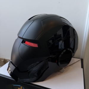 Casco de Iron Man Autoking <span class=keywords><strong>Jarvis</strong></span> 1:1 Coleccionable ABS MK5 Máscara Inteligente con Control por Voz Tecnología 3 en 1 con Luces y Apertura/Cierre - Product Image 2
