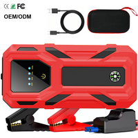 OEM/ODM Démarreur de Voiture 37000mWh, Batterie Externe 3000A, Démarreur à Batterie Lithium-ion avec Lumière LED