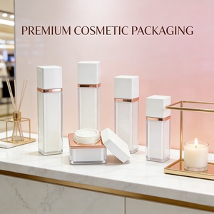 Envase Cosmético Vacío de Lujo Premium de 30 ml, 60 ml, 100 ml, 50 g, Bajo MOQ, Tarro de Crema Acrílico para Mujer, Botella para Rellenar Loción y Suero para el Cuidado de la Piel - Product Image 3