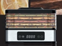 Mini Thuis Fruit Droger Energiebesparende 400W Temperatuurregeling 5 Lade Voedsel Vlees Rundvlees Groenten Dehydrator Machine