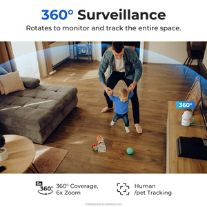 IMILAB 4K 8MP WiFi 360 PTZ กล้องไวไฟ 6 บุคลากร กล้องติดตามสัตว์เลี้ยง ระบบมองเห็นกลางคืนแบบสีที่ปรับปรุงแล้ว ไม่มีค่าธรรมเนียมรายเดือน - Product Image 4