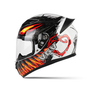 Nouveau casque de <span class=keywords><strong>moto</strong></span> <span class=keywords><strong>Venom</strong></span> ABS, hiver, certification 3C DOT, fermeture à dégagement rapide, locomotive, intégral pour homme et femme - Product Image 1