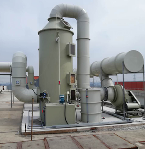 Sistema de filtración de aire industrial SO3 SO2 HCL H2S <span class=keywords><strong>NOX</strong></span> depurador de escape - Product Image 6