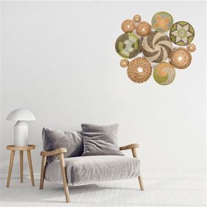 Goth <span class=keywords><strong>Deko</strong></span> Fur Zuhause Hobo Regalwand Wandzubehor Bambusbunte Tierkunst Wandbehangkorbe Dekor Wandbehangkorb - Product Image 6