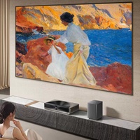 Cinéma laser tricolore RGB 4K S2 Pro, écran personnalisé de 80 à 200 pouces pour créer une expérience de cinéma de jeu immersive