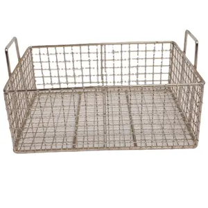 Cesta de malla de almacenamiento de acero inoxidable de 50cm para vegetales