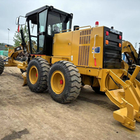 Motoniveladora Usada de Alto Rendimiento 140K con Cuchilla Grande de 3700mm, Motor C7 ACERT, Maquinaria de Segunda Mano en Venta