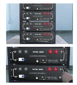 بطارية ليثيوم DATOU BOSS بجهد 48 فولت و51.2 فولت وسعة 100 أمبير و200 أمبير مع نظام إدارة البطارية، بطارية تخزين طاقة شمسية منزلية بسعة 5 كيلوواط ساعة و10 كيلوواط ساعة و15 كيلوواط ساعة من نوع LiFePO4 - Product Image 1