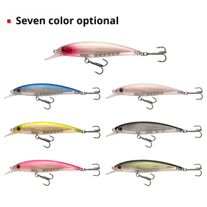 เหยื่อปลอมแบบลอยน้ำสำหรับตีไกล พร้อมเสียงกระดิ่งในตัว เหยื่อปลอมที่สมจริงสำหรับตกปลาในน้ำจืดและน้ำเค็ม เหยื่อแข็ง - Product Image 3