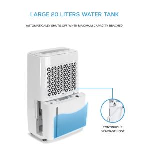 FUDA Hot Sale <b>20L</b>/D Air Dry Machine Home Smart Portable Dehumidifier Dehumidifier Fan - Product Image 5
