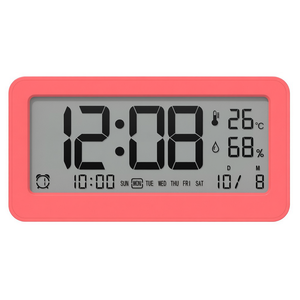 Red JD 9542R Alarm <b>Clock</b> - Product Image 2