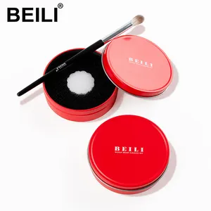 BEILI-caja de limpieza de esponja, máquina de lavado de sombras de ojos, limpiador de pinceles de maquillaje desechable