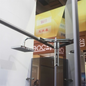 KMRY Porte <span class=keywords><strong>de</strong></span> <span class=keywords><strong>douche</strong></span> sans cadre en acier inoxydable 304 moderne, cabine <span class=keywords><strong>de</strong></span> <span class=keywords><strong>douche</strong></span> rectangulaire d'angle pour 2 personnes, carrée pour salle <span class=keywords><strong>de</strong></span> bain - Product Image 6