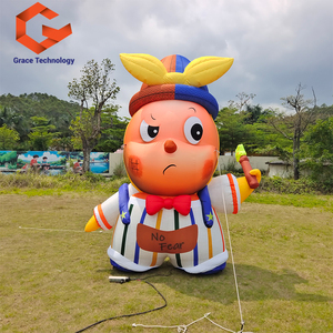 Mascotte gonflable géante personnalisée, modè<span class=keywords><strong>le</strong></span> d'animal de dessin animé, personnage pour les décorations d'événements festifs, design de ballon unique - Product Image 1