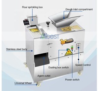 Grande machine à runder la pâte à pizza électrique automatique de 600 g, diviseuse de pâte