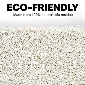 Натуральный, экологичный, биоразлагаемый наполнитель для кошачьего туалета в виде полосок из тофу, с контролем запаха, смываемый, без пыли, высокоабсорбирующий, быстрый - Product Image 5