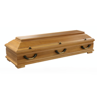 Ataúd Funerario Europeo de Madera Personalizado, Venta Directa de Fábrica al Por Mayor
