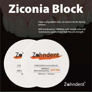 Zahndent <span class=keywords><strong>precio</strong></span> de fábrica CAD CAM fresadora dental material completo sistema de bloques de zirconia DE LA SHT-ML - Product Image 5