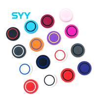 SYY Double Color Soft Silicone Single Protective Thumb Stick Grip Cover Button Cap for PS4 PS5 Xbox