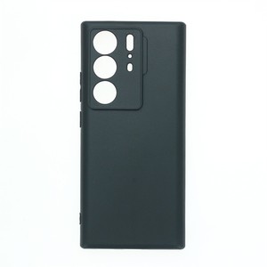 Fabricante al por mayor mate TPU casos suave esmerilado contraportada funda de silicona para teléfono móvil para <span class=keywords><strong>ZTE</strong></span> <span class=keywords><strong>Axon</strong></span> <span class=keywords><strong>40</strong></span> <span class=keywords><strong>Ultra</strong></span> negro - Product Image 1