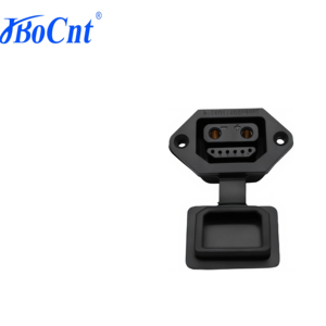 2 + 6 nam và nữ cắm ổ cắm cho xe điện <span class=keywords><strong>DC</strong></span> kết nối Nickel mạ với 40A Đánh giá hiện tại và 2P + 6P pins - Product Image 1