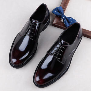 Chaussures Oxford en cuir formelles à bout pointu, antidérapantes, imperméables, résistantes à l'usure, respirantes, avec soutien de la voûte plantaire, toutes saisons, pour le bureau - Product Image 2