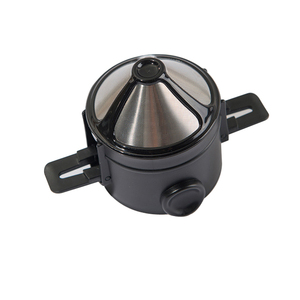 WELAND ตัวกรองกาแฟทรงกรวยแบบถาวรและนำกลับมาใช้ใหม่ได้ ทำจากสแตนเลส 304 พร้อมตะแกรงกรองละเอียด สำหรับการชงกาแฟแบบ Pour Over และ <span class=keywords><strong>Aeropress</strong></span> เหมาะสำหรับการตั้งแคมป์และการเดินทาง - Product Image 5