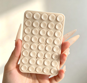 Support de téléphone adhésif de haute qualité, fixation robuste, anti-vibration, en alliage d'aluminium recouvert de silicone, pliable - Product Image 1