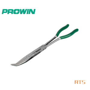 PROWIN unica pinza a punta a ago a portata lunga piegata a 45 gradi per legatura a gancio speciale pinza multifunzione a doppio giunto - Product Image 1