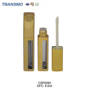 Tubes de gloss à lèvres givrés, contenants de gloss à lèvres mignons, tube en plastique pour gloss à lèvres, tube de gloss à lèvres avec applicateur en silicone - Product Image 1