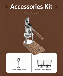 <span class=keywords><strong>Cafetera</strong></span> Espresso Manual Aleman, Bomba <span class=keywords><strong>de</strong></span> Mano Portátil, Mini 58mm, 9 Bares, Sin Electricidad, Para Casa, Aire Libre y Camping - Product Image 5