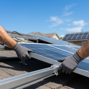 Système de montage de panneaux solaires en aluminium de qualité supérieure pour l'installation sur toiture avec support d'angle réglable - Product Image 5