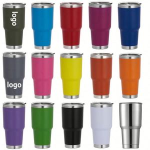 Tasse isotherme originale en acier inoxydable, 19 couleurs, 30 oz et 20 oz, vente chaude - Product Image 2