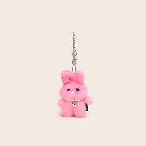 Wholesale Cartoon Rabbit Plush Soft Keychain Pendant Chain Bag Pendant Girlfriend Boyfriend Gift