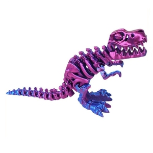 Modèle de dinosaure squelette de Tyrannosaurus Rex imprimé en 3D, articulé, rotatif, jouet anti-stress, cadeau pour les services de prototypage rapide - Product Image 3