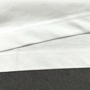 High Quality <b>White</b> Round Neck T-Shirts 250gsm Heavyweight Cotton Oversized <b>Tee</b> Shirt Streetwear Boxy <b>Plain</b> T Shirts for Men - Product Image 5