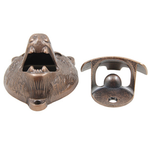 הסיטונאי מתכת סגסוגת אבץ פליז וינטג להגדיר קיר מותאם אישית רכוב בקבוק בירה - Product Image 4