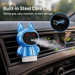 Universal Air Vent Clip Robot Bunny <strong>Car</strong> Air Freshener <strong>Diffuser</strong> for All <strong>Car</strong> Models Cute Trendy <strong>Car</strong> Ornament for Fresh Driving - Product Image 3