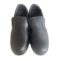 Vente en gros de chaussures de chef S2 chaussures standard en PU injection semelle extérieure antidérapante avec embout en acier chaussures de travail de cuisine