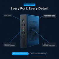 Mini PC Thin Client Cloud Terminal con Software de Restauración de Sistema, Gestión Remota, Computadora de Escritorio para Oficina y Escuela