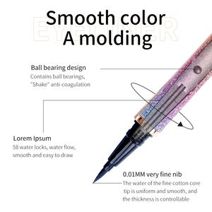 Crayon à paupières <span class=keywords><strong>magnétique</strong></span> longue durée, eyeliner liquide avec Tube de colle, 1 pièce, accessoire adhésif à paillettes - Product Image 4