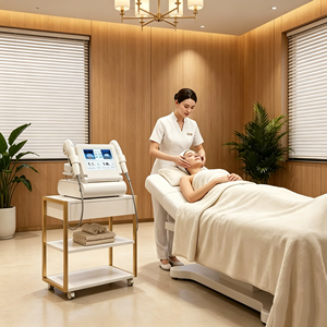 Appareil intelligent 2-en-1 pour lifting du visage et remodelage corporel, pour raffermissement de la peau du visage et contouring complet du corps, usage professionnel en salon et spa - Product Image 1