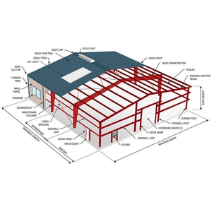 Structure d'entrepôt en acier automatisée SUNRISE |   Compatible avec la robotique et les convoyeurs |   Cadre de haute précision |   Conception adaptée aux évolutions futuristes - Product Image 6