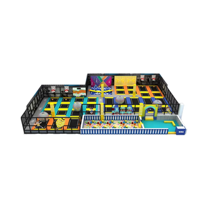 Équipement de terrain de jeu intérieur pour enfants de haute qualité-Jeux d'aventure et de toboggan sautant Grand <span class=keywords><strong>centre</strong></span> commercial de <span class=keywords><strong>parc</strong></span> de trampoline - Product Image 2