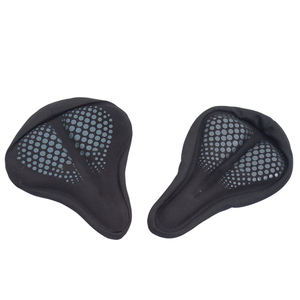 Yên xe đạp rộng thoáng khí PU (Polyurethane) - Giảm xóc với đèn hậu mềm, đệm mút nhớt đàn hồi cao - Product Image 3